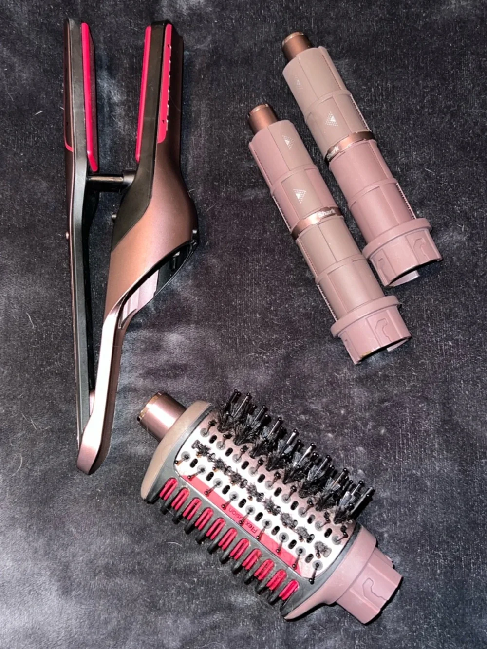 Shark FlexFusion Accessories - Barrel Rollers, Volume Round Brush & Straightener - Picture 2 of 10